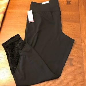 NWT Legging w/ Sheer Print Bottom 18/20